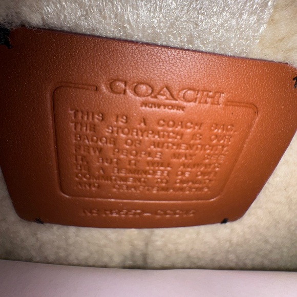 Coach - Shearling Brooklyn 28 NWT - Black Leather & Shearling w/Removable Pouch - Picture 8 of 14